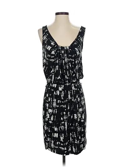 Pre-owned Ann Taylor Loft Casual Dress In Black