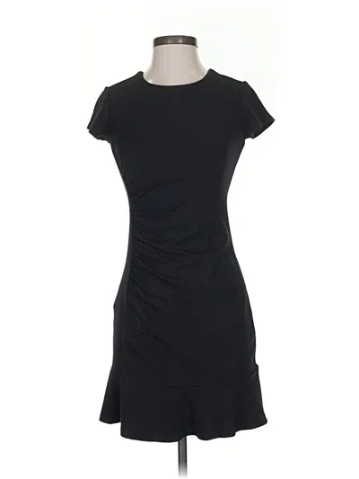 Ann Taylor Loft Casual Dress In Black