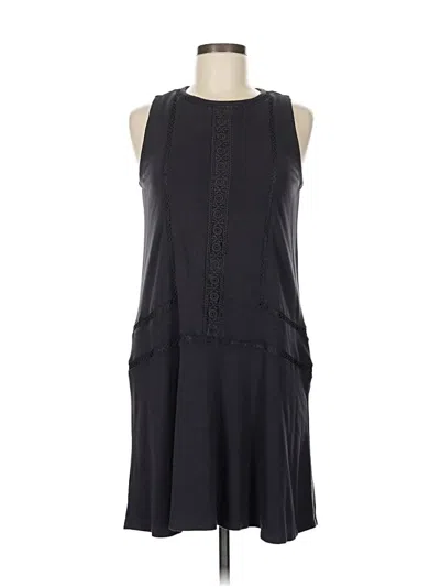 Pre-owned Ann Taylor Loft Casual Dress In Black