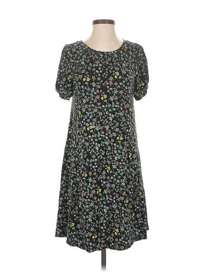 Pre-owned Ann Taylor Loft Casual Dress In Black