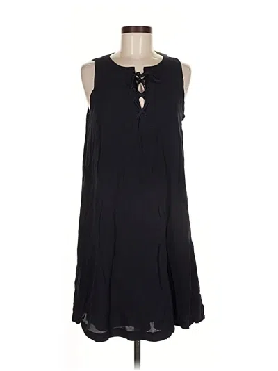 Ann Taylor Loft Casual Dress In Black