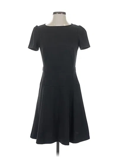 Pre-owned Ann Taylor Loft Casual Dress In Black
