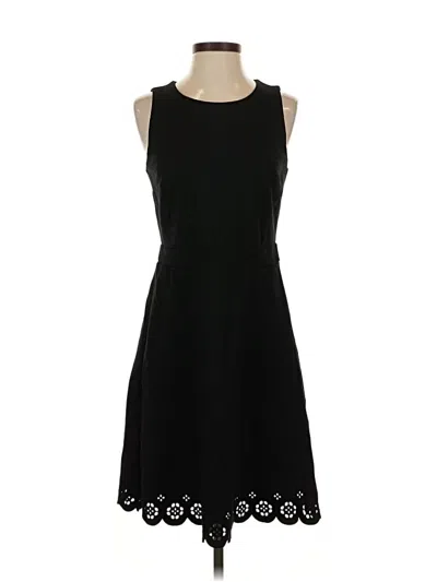 Pre-owned Ann Taylor Loft Casual Dress In Black