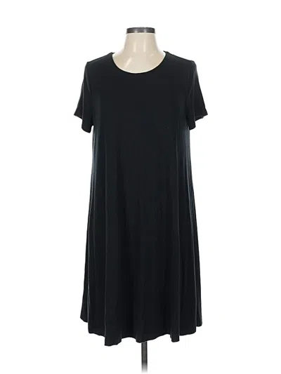 Pre-owned Ann Taylor Loft Casual Dress In Black