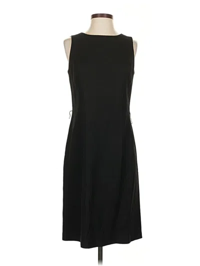 Pre-owned Ann Taylor Loft Casual Dress In Black