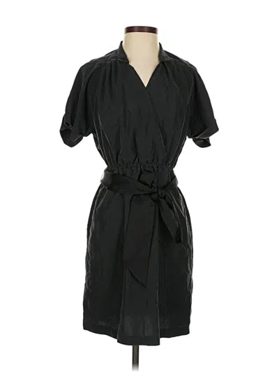 Pre-owned Ann Taylor Loft Casual Dress In Black