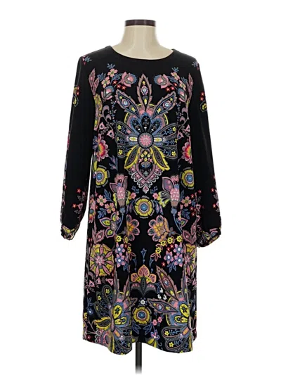 Pre-owned Ann Taylor Loft Casual Dress In Black