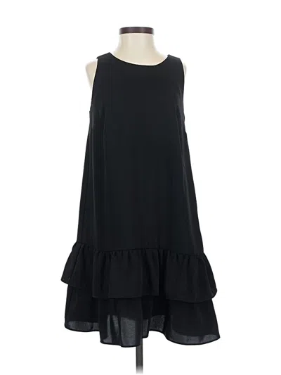 Pre-owned Ann Taylor Loft Casual Dress In Black