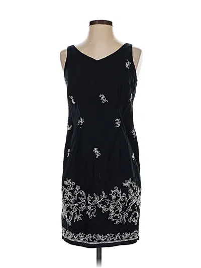 Pre-owned Ann Taylor Loft Casual Dress In Black