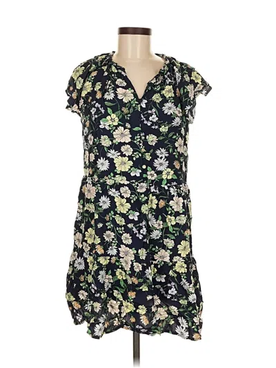 Pre-owned Ann Taylor Loft Casual Dress In Black