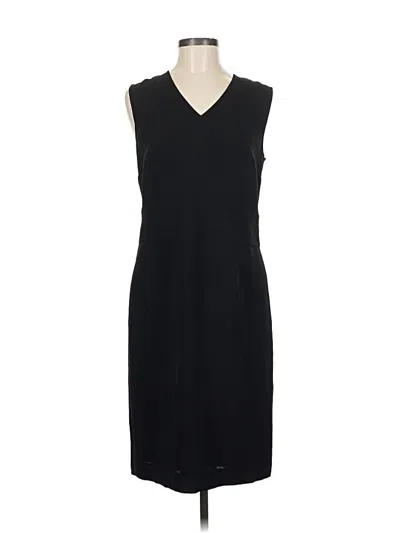 Pre-owned Ann Taylor Loft Casual Dress In Black