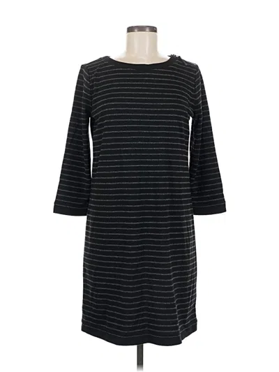 Pre-owned Ann Taylor Loft Casual Dress In Black