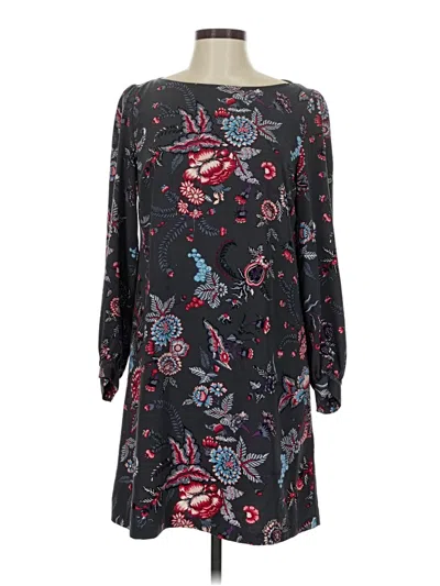 Pre-owned Ann Taylor Loft Casual Dress In Black
