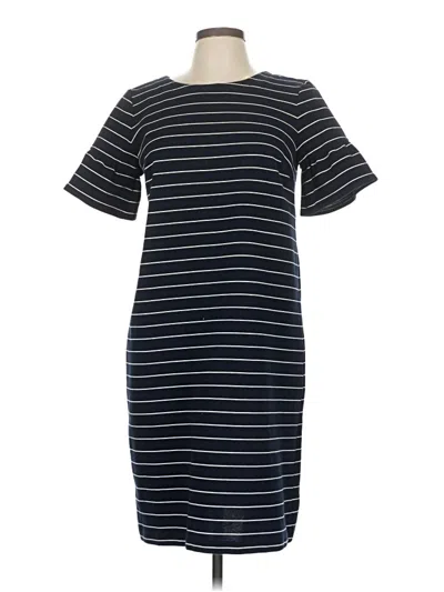 Pre-owned Ann Taylor Loft Casual Dress In Black