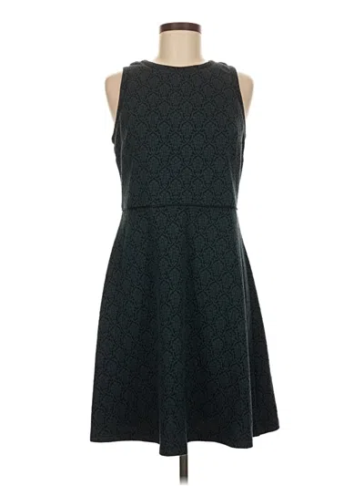 Pre-owned Ann Taylor Loft Casual Dress In Black