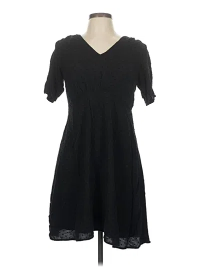 Pre-owned Ann Taylor Loft Casual Dress In Black