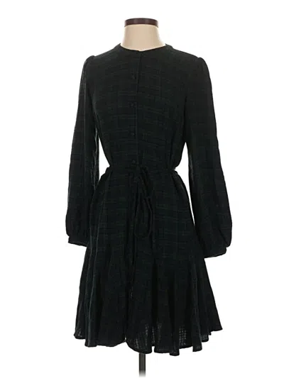 Pre-owned Ann Taylor Loft Casual Dress In Black