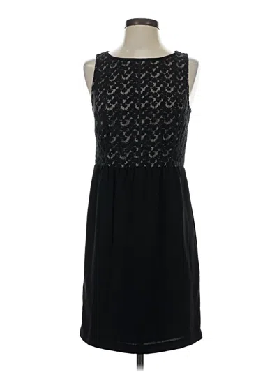 Pre-owned Ann Taylor Loft Casual Dress In Black