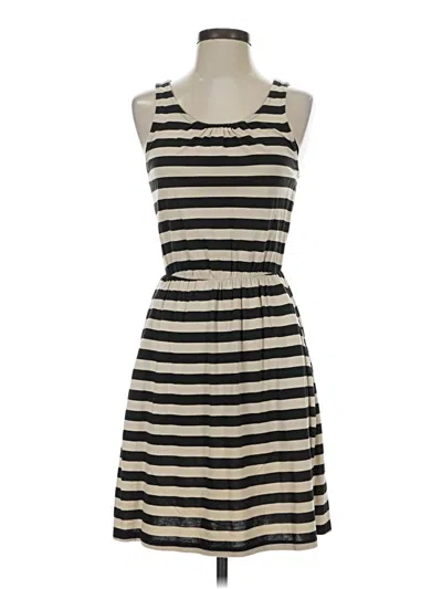 Pre-owned Ann Taylor Loft Casual Dress In Black