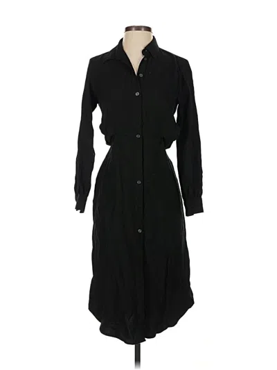 Pre-owned Ann Taylor Loft Casual Dress In Black
