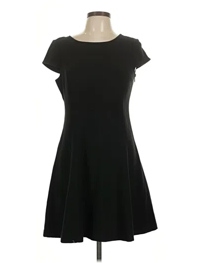 Pre-owned Ann Taylor Loft Casual Dress In Black