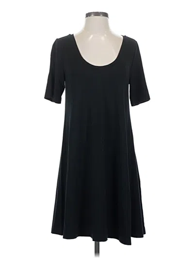 Pre-owned Ann Taylor Loft Casual Dress In Black