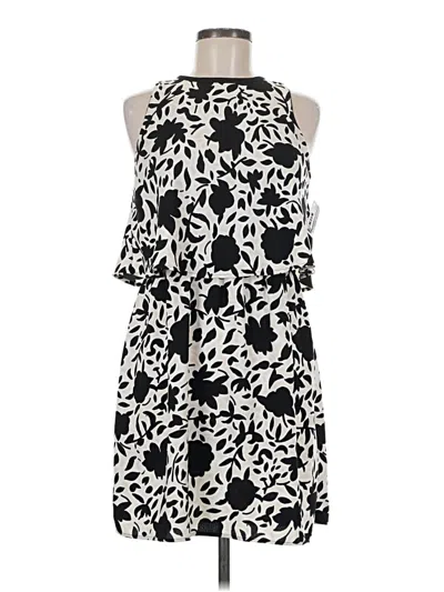 Pre-owned Ann Taylor Loft Casual Dress In Black