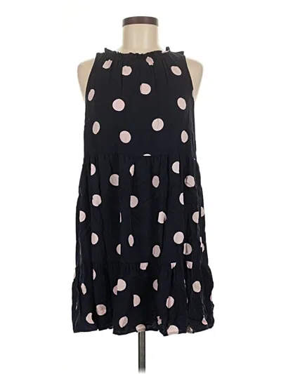 Pre-owned Ann Taylor Loft Casual Dress In Black