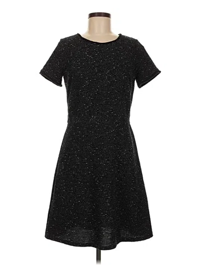 Ann Taylor Loft Casual Dress In Black