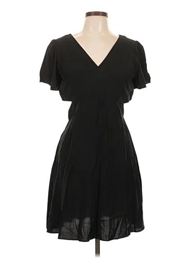Ann Taylor Loft Casual Dress In Black
