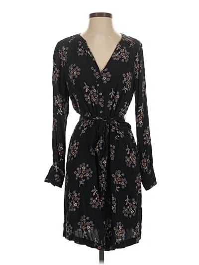 Pre-owned Ann Taylor Loft Casual Dress In Black