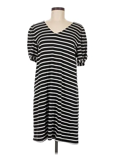 Pre-owned Ann Taylor Loft Casual Dress In Black