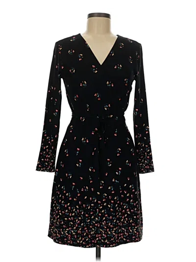 Ann Taylor Loft Casual Dress In Black