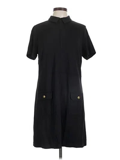 Pre-owned Ann Taylor Loft Casual Dress In Black