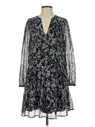 Pre-owned Ann Taylor Loft Casual Dress In Black