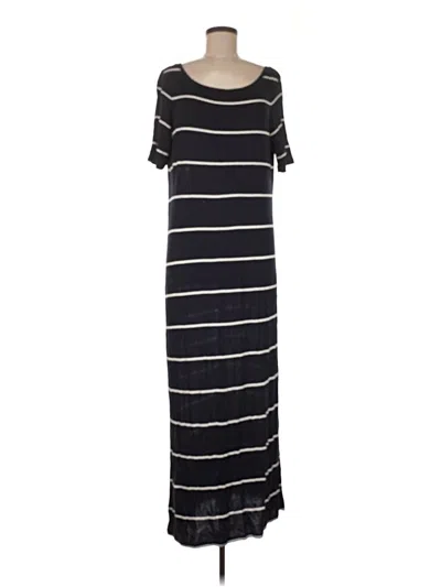 Pre-owned Ann Taylor Loft Casual Dress In Black