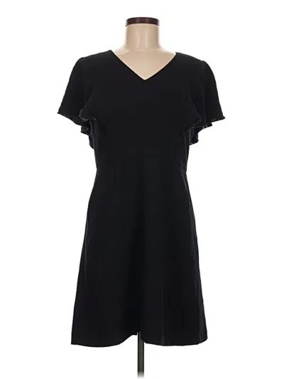 Ann Taylor Loft Casual Dress In Black