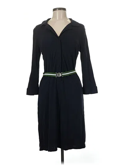 Pre-owned Ann Taylor Loft Casual Dress In Black