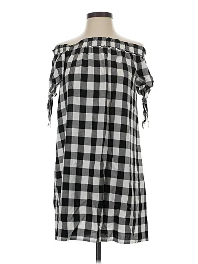 Pre-owned Ann Taylor Loft Casual Dress In Black