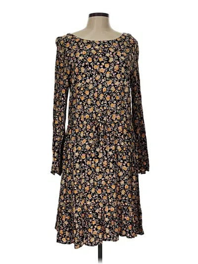 Pre-owned Ann Taylor Loft Casual Dress In Black