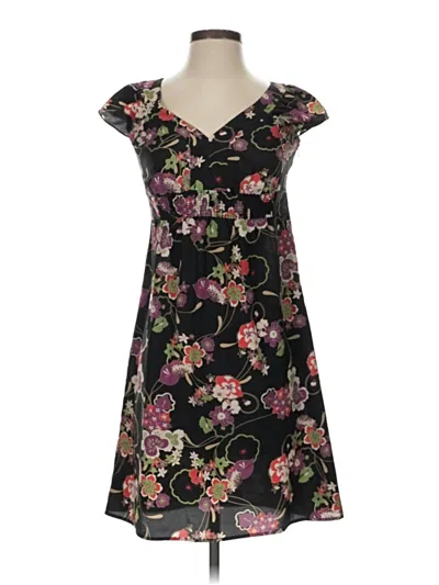 Pre-owned Ann Taylor Loft Casual Dress In Black