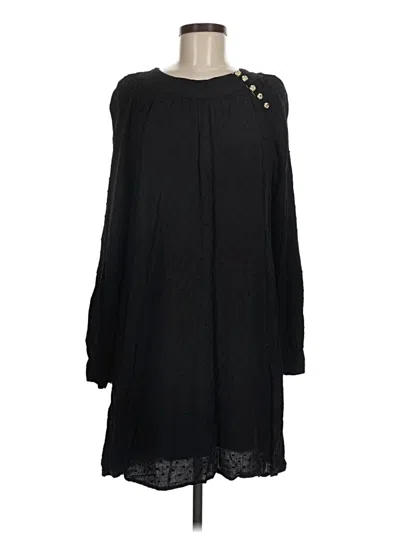 Pre-owned Ann Taylor Loft Casual Dress In Black