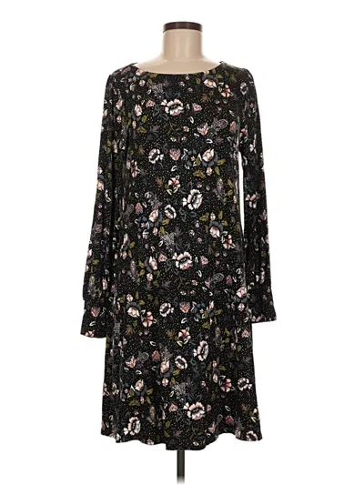 Pre-owned Ann Taylor Loft Casual Dress In Black