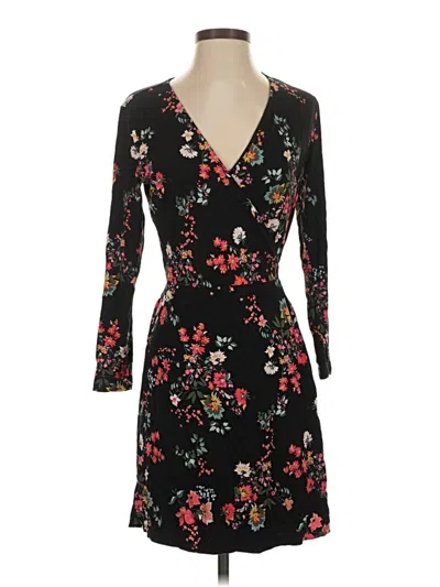 Pre-owned Ann Taylor Loft Casual Dress In Black
