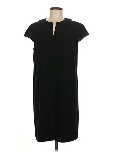 Pre-owned Ann Taylor Loft Casual Dress In Black