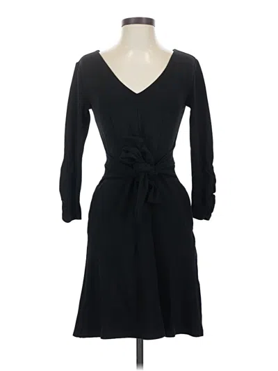 Ann Taylor Loft Casual Dress In Black
