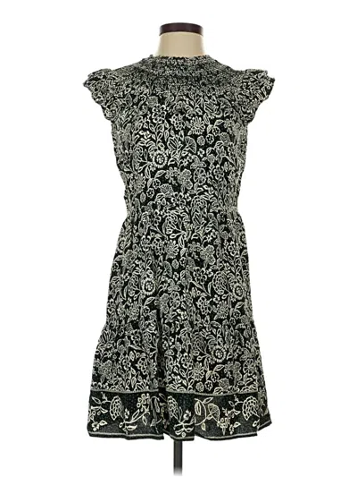 Pre-owned Ann Taylor Loft Casual Dress In Black
