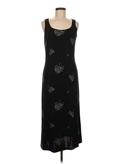 Pre-owned Ann Taylor Loft Casual Dress In Black