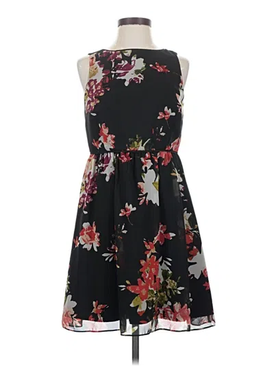Pre-owned Ann Taylor Loft Casual Dress In Black