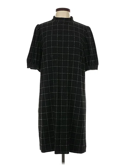 Pre-owned Ann Taylor Loft Casual Dress In Black